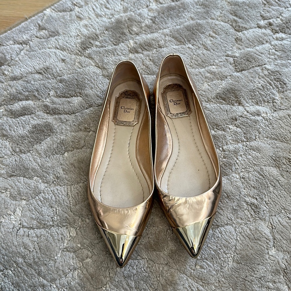 Dior flat shoes